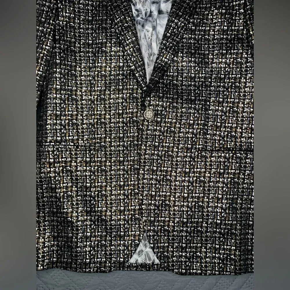 Metallic Tweed Jacket - Picture 4 of 8